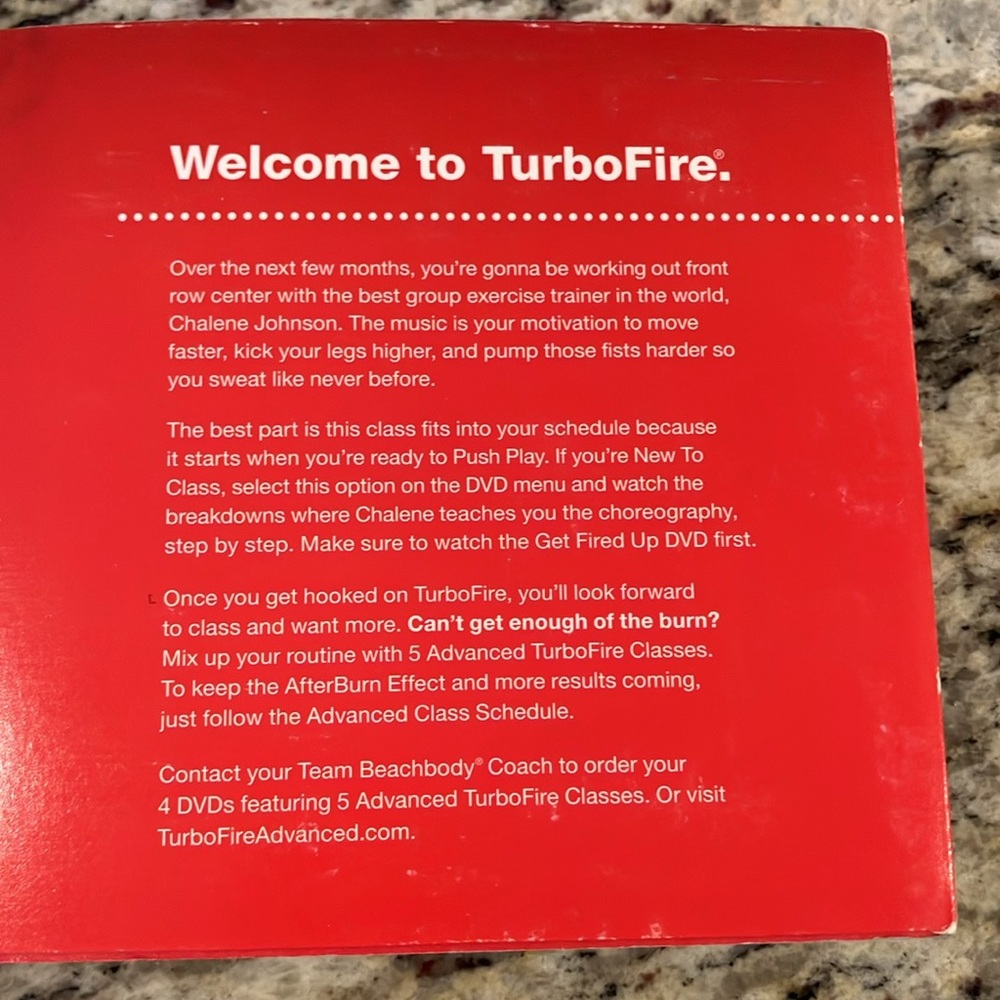 Beachbody TurboFire Complete DVD Workout Program by Chalene Johnson Exercise - Picture 6 of 17
